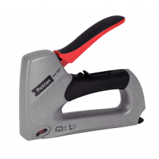 Petrus 66787 grapadora manual Negro, Rojo, Plata