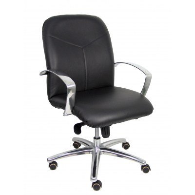 Sillón Caudete confidente similpiel negro