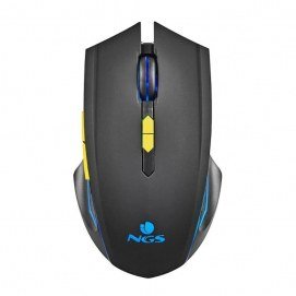 NGS Ratón GAMING GMX200, inalámbrico, con luces LED
