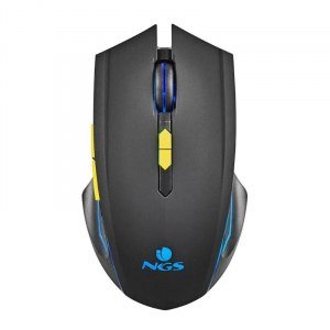 NGS Ratón GAMING GMX200, inalámbrico, con luces LED