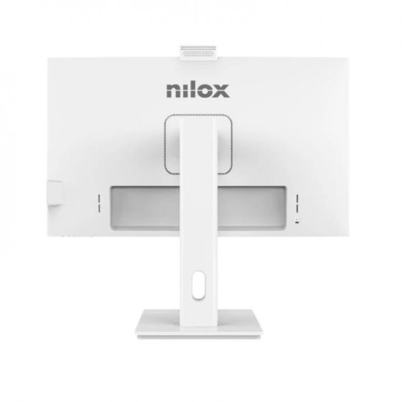 Monitor Nilox NXM24RWEB02W, 23,8 pulgadas, Full HD, IPS, 120 Hz, 4 ms, altura regulable, webcam, altavoces, HDMI, DisplayPort, VGA - imagen 4