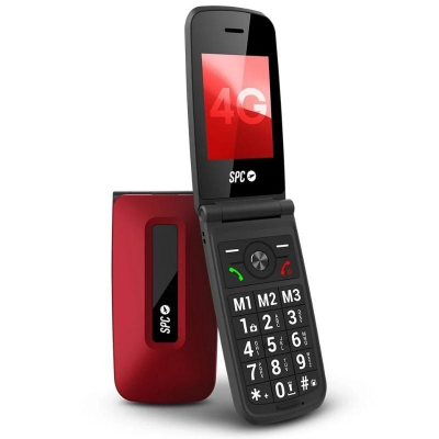SPC TELEFONO MOVIL TITAN 2 4G SENIOR ROJO