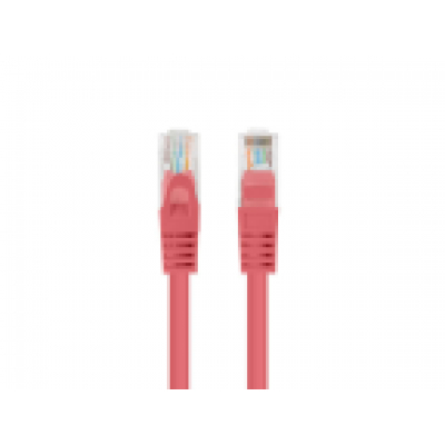 CABLE RED LANBERG LATIGUILLO CAT.6 UTP 7.5M ROJO FLUKE PASSED