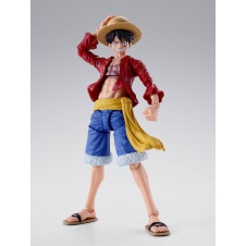 Figura tamashii nationa one piece s.h. figuarts monkey.d.luffy - two years later - 14.5cm