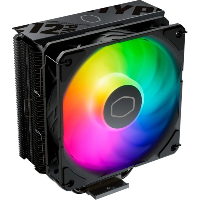 Cooler Master Hyper 212 Pro Disipador CPU - 4 Tubos - Multisocket Universal - Ventilador 120mm - Iluminacion RGB - Color Negro