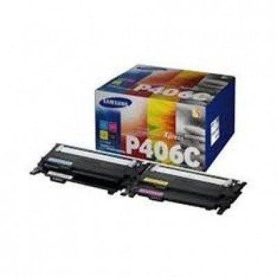 Pack toner samsung clt - p406c cian amarillo magenta negro clp - 360 - clp - 365 clx - 3300 - clx - 3305 - c410w c460w