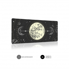 SUBBLIM Alfombrilla Ratón Lunar XL Mouse Pad 900x400x3