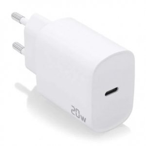 Aisens Cargador USB-C PD3.0 1xUSB-C 20W Blanco