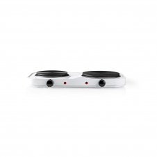 Nedis KAEP250EWT2 hobs Blanco Encimera Hornillo eléctrico / Placa eléctrica 2 zona(s)