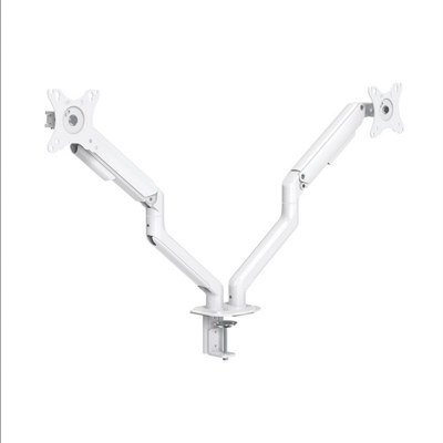 Soporte de mesa tv tooq 17 - 32pulgadas 2 pantallas blanco