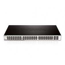 Switch D-link 48p 10/100/1000 4xsfp Rack