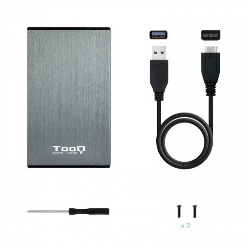 Tooq TQE-2527G Caja HDD 2.5 USB 3.1 Gen1 USB 3.0
