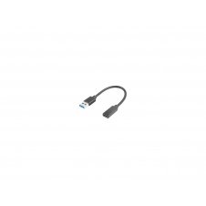 Lanberg AD-UC-UA-03 cable USB 0,15 m USB 3.2 Gen 1 (3.1 Gen 1) USB type A USB Tipo C Negro