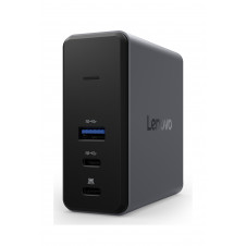 Lenovo X9 Charging GaN Dock Alámbrico USB 3.2 Gen 2 (3.1 Gen 2) Type-C Gris