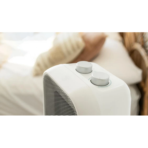 Calefactor cerámico de sobremesa Cecotec ReadyWarm 1500 Max Ceramic White, 1.500 W, blanco - imagen 3