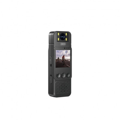 XO ZF02 Camara Deportiva - Full HD 1080p - Pantalla 1.33 - Bateria 1000mAh - 7h de Grabacion - Tarjeta microSD hasta 128GB - ABS - Uso en Exterior - Color Negro