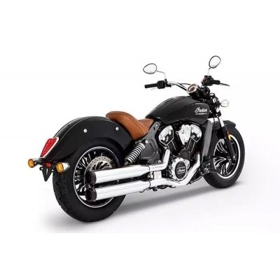 Doble silenciador Slip-On 3.5 para Indian Scout RINEHART RACING 500-0504