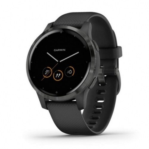 Garmin Vivoactive 4S Reloj Smartwatch - Pantalla 1.1 - GPS, WiFi, Bluetooth - Color Negro/Gris