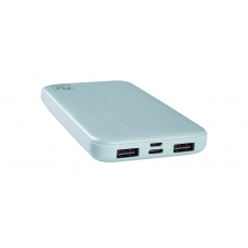 Nubbeh Twister Powerbank 10000mAh USB-A/USB-C QC Turquesa