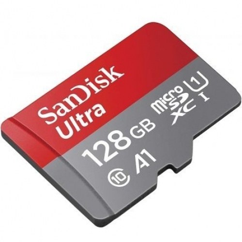 Tarjeta de Memoria SanDisk Ultra 128GB microSD XC UHS-I/ Clase 10/ 120MBs