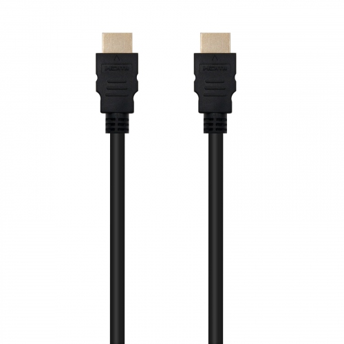 CABLE HDMI V2.0 4K@60HZ 18Gbps NEGRO 0.5 M