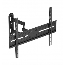 AISENS Soporte eco giratorio, inclinable y nivelable para monitor/TV 35kg de 37-70, Negro