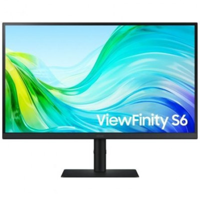 Monitor Profesional Samsung ViewFinity S6 S61F S27F610EAU 27/ QHD/ Regulable en altura/ Negro