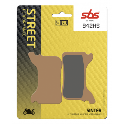 HS Street Excel Sintered Front Brake Pads SBS 842HS
