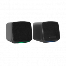 BOCINAS ACTECK ELANT CUBE 2.0 USB Y 3.5MM COMPACTAS