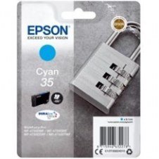 Cartucho tinta epson c13t35824010 cian durabrite ultra ink 35 - 650 paginas candado