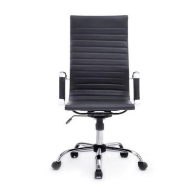 Silla de oficina equip 651001 negra ergonomica respaldo alto