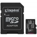Kingston SDCS3/64GB microSDXC Gen3 100MB/s A1