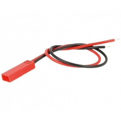Conector Aereo Micro Macho BEG 2 pines ROJO (5 Unidades)
