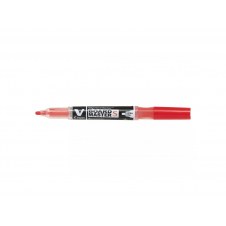 Pilot V-Board Master S marcador Punta fina Rojo