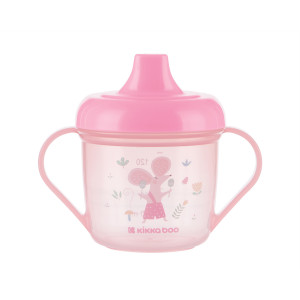 Vaso PP con boquilla 150ml Forest Party Rosa