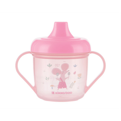 Vaso PP con boquilla 150ml Forest Party Rosa