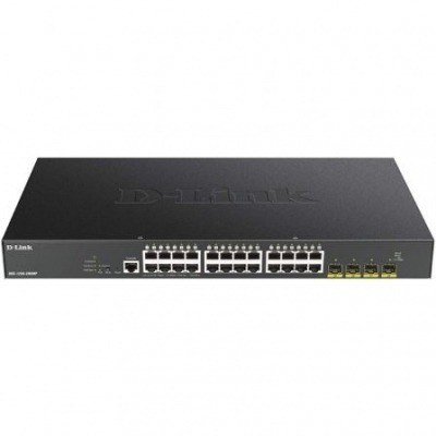 Switch D-Link Smart DGS-1250-28XMP 24 Puertos/ RJ-45 10/100/1000 PoE/ SFP