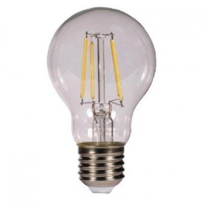 Bombilla led kodak filamento cristal esferica a60 - e27 - 806lm - calido 3000k - 8w=60w - no regulable