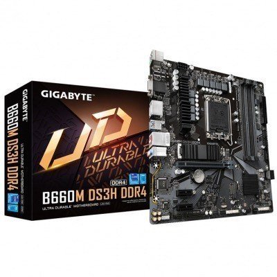 Placa base gigabyte b660m ds3h 1700 matx 4 x ddr4