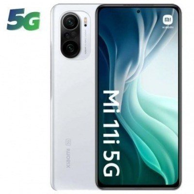 Smartphone Xiaomi Mi 11i 8GB/ 128GB/ 6.67/ 5G/ Blanco Escarcha
