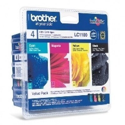 Multipack brother lc1100valbp dcp385 - 585 - j615w - j715w - mfc490cw - 790cw - 795cw - 990cw - 5490cn - 5890cn