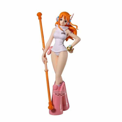 Figura banpresto one piece the shukko nami egghead ver. 16cm