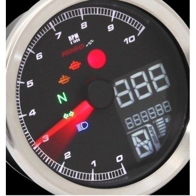 KOSO TNT-04 Speed Meter Chrome BA051400