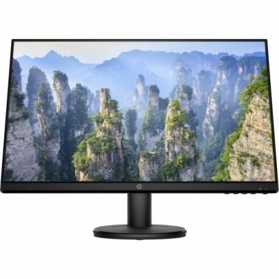 HP V24i Monitor 24 LED IPS Full HD 1080p - Respuesta 5ms - 16:9 - HDMI, VGA - VESA 100x100 - Color Negro