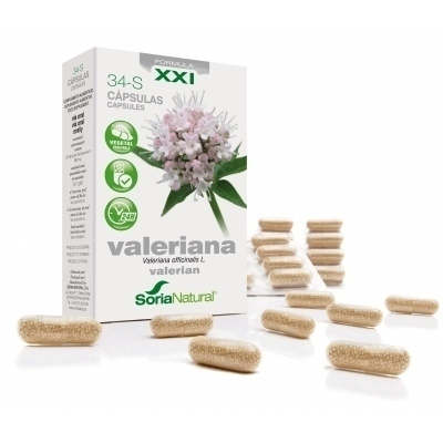 Soria 34-S Valeriana 600 Mg 30 Caps Liberacion Prolongad