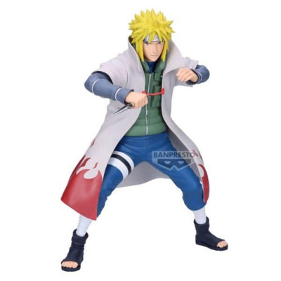 Figura banpresto naruto shippuden grandista minato namikaze 23cm