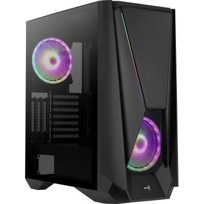 Caja Gaming Semitorre Aerocool Visor