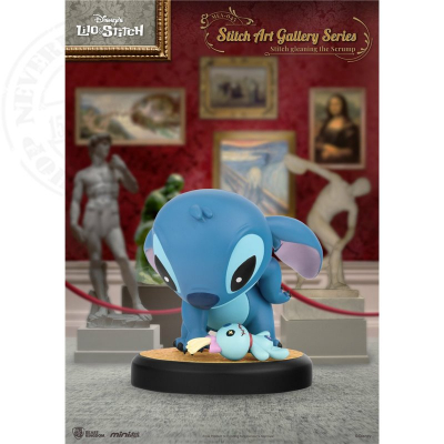 Figura beast kingdom mini egg attack disney art gallery stitch & scrump