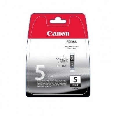Cartucho tinta canon pgi 5 negro pigmentado 26ml pixma 4200 - 5200 mp 500 - 800 blister