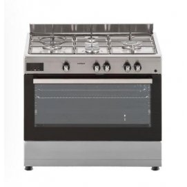 Conjunto de Cocina Corberó CCSF9422X, 90 x 60 cm, 4 zonas, gas butano, inox